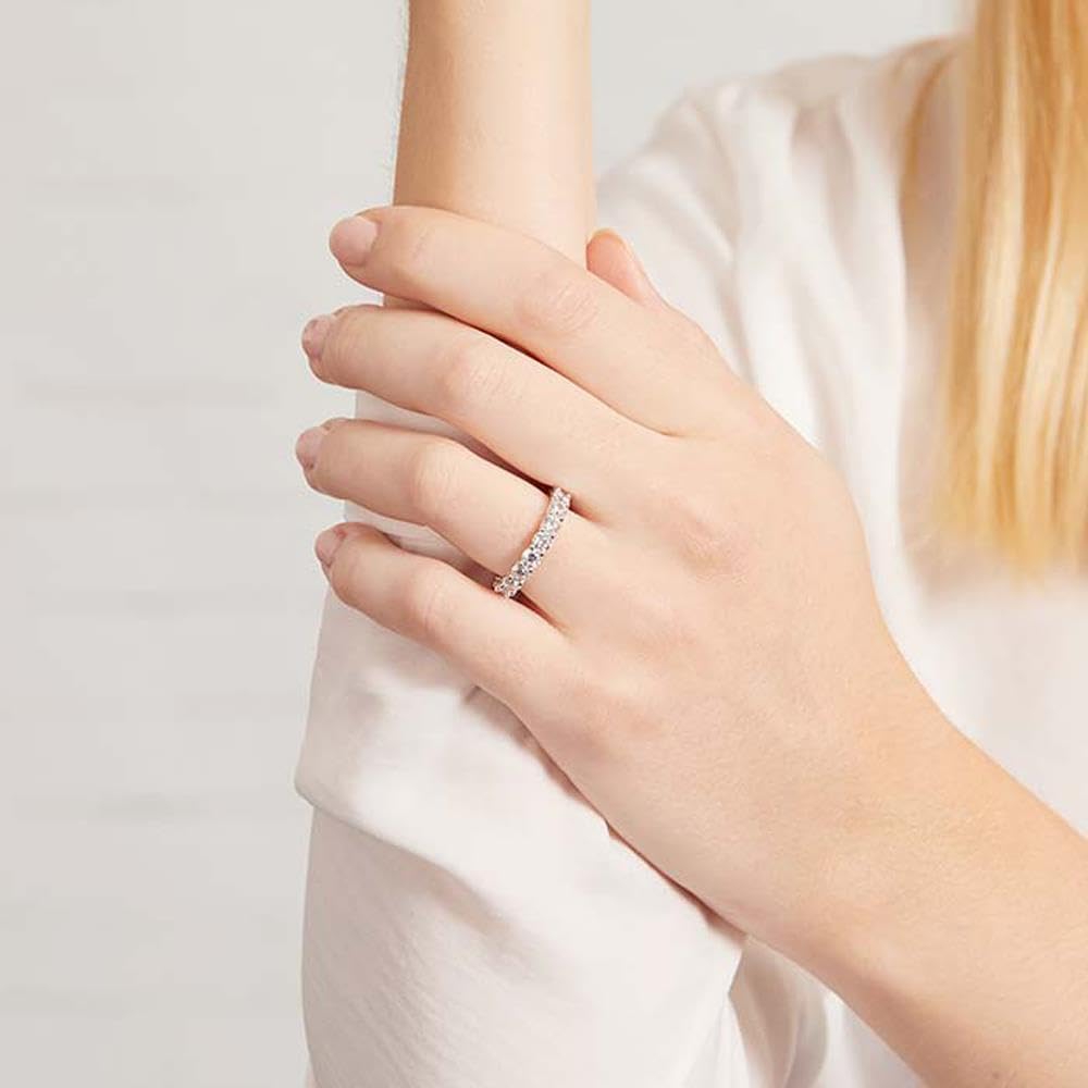 JEWLIX VR0165 Eternityring Silber 52mm Zirkonia