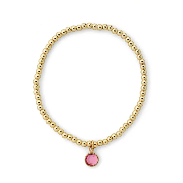 Joy by Corrine Smith Oktober Geburtsstein Armband Gold