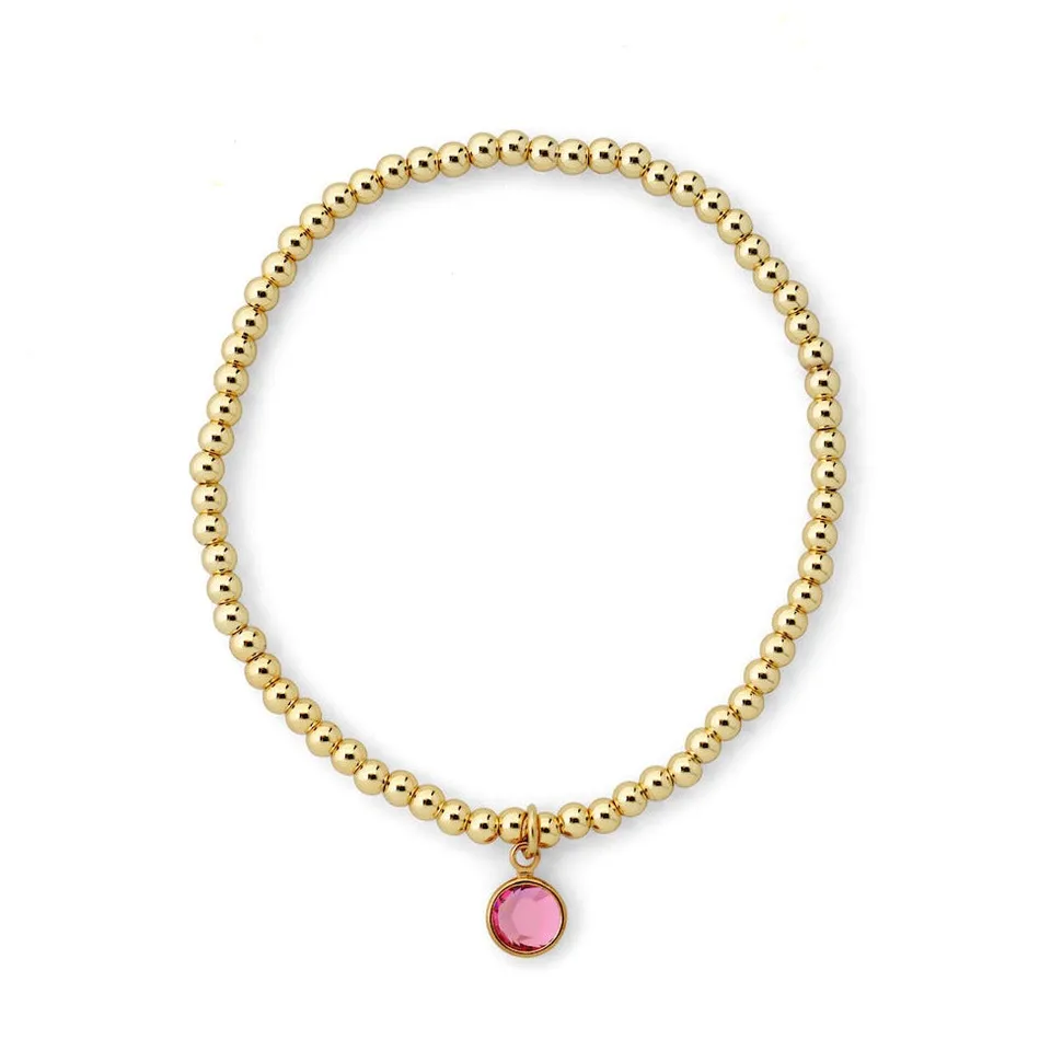 Joy by Corrine Smith Oktober Geburtsstein Armband Gold