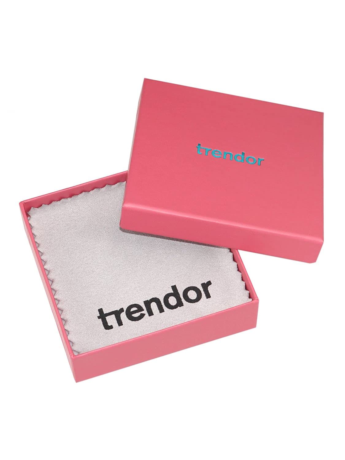 trendor 35790 Kreuz-Anhänger Gold 333 Kette Silber 50 cm