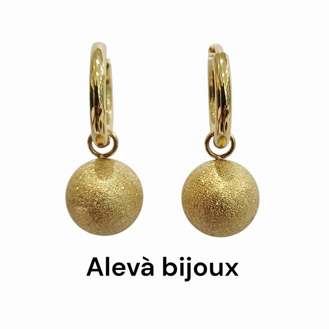 Alevá Bijoux Silvia Cherry Creolen Ohrringe 10 mm