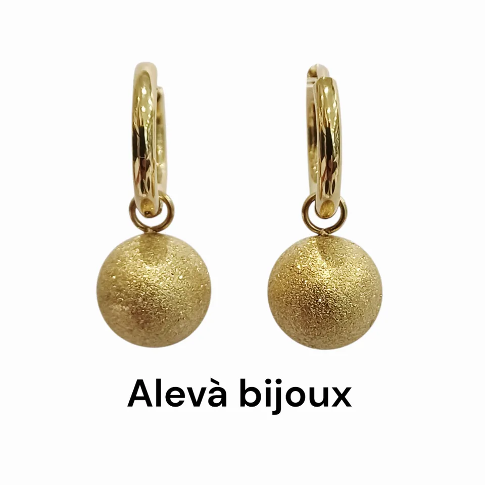 Alevá Bijoux Silvia Cherry Creolen Ohrringe 10 mm