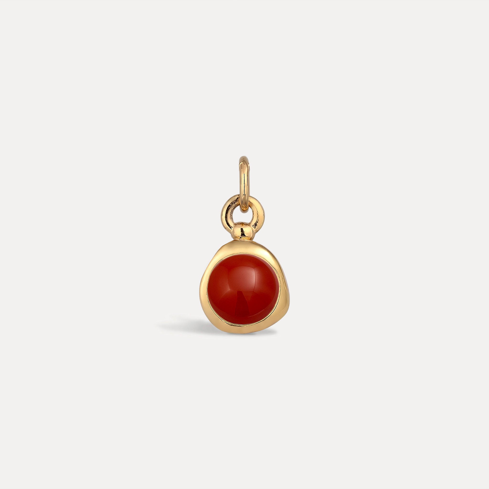 Stilnest Zodiac Birthstone Anhänger Sternzeichen 24k Gold Vermeil