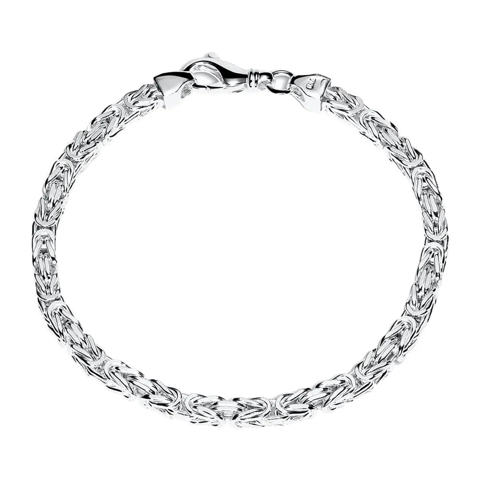 JEWLIX Königsarmbänder Silberarmband 925 4,5 mm KA0045