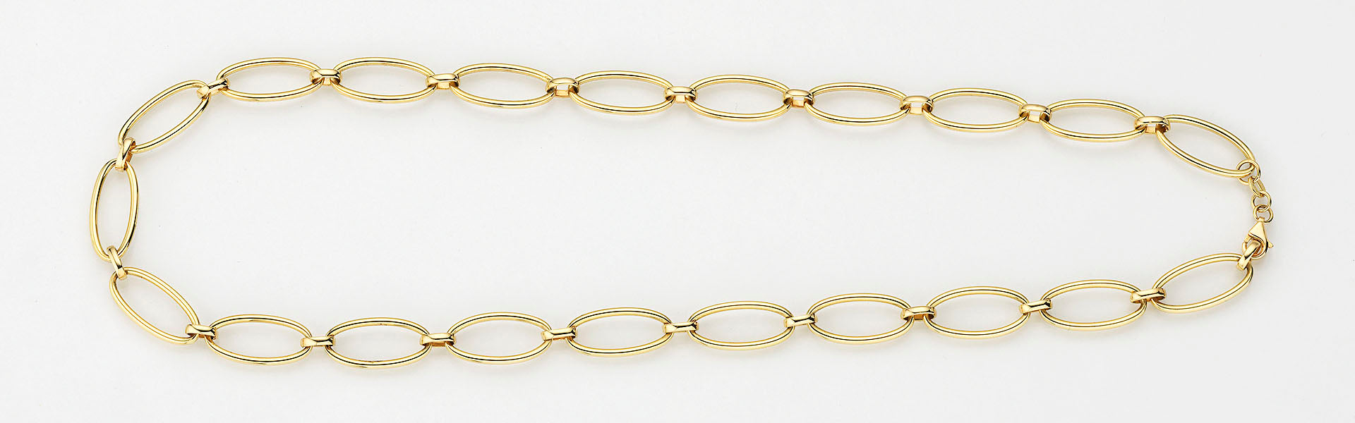 Eugen Rühle Fantasiekette 9mm Halskette 45cm 585 Gold