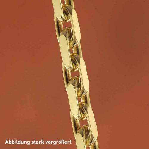 trendor Ankerkette Halskette vergoldet 60 cm 1,75 mm diamantiert