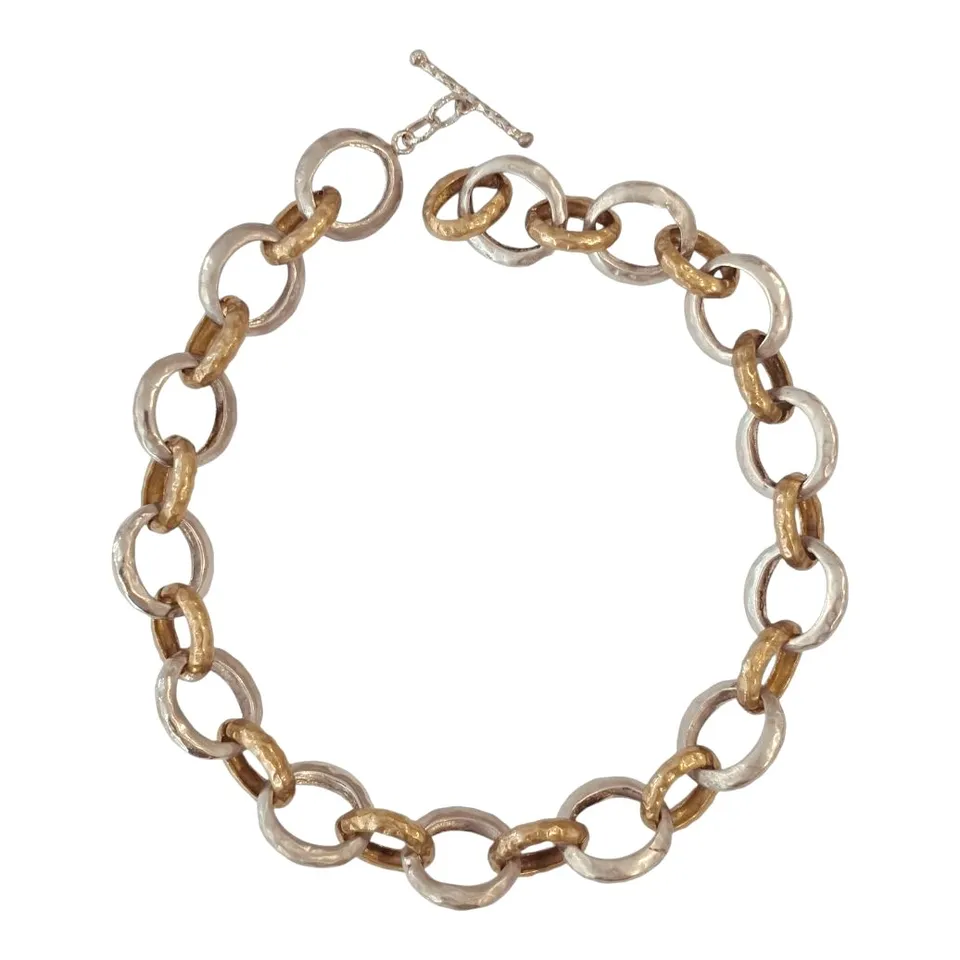 Alevá Bijoux Collane Itaca Bicolor Halskette 45 cm