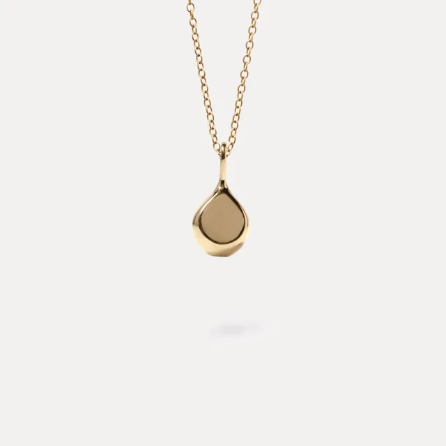 Stilnest Eden Cepa Kette 45cm 585 Gold Tropfen
