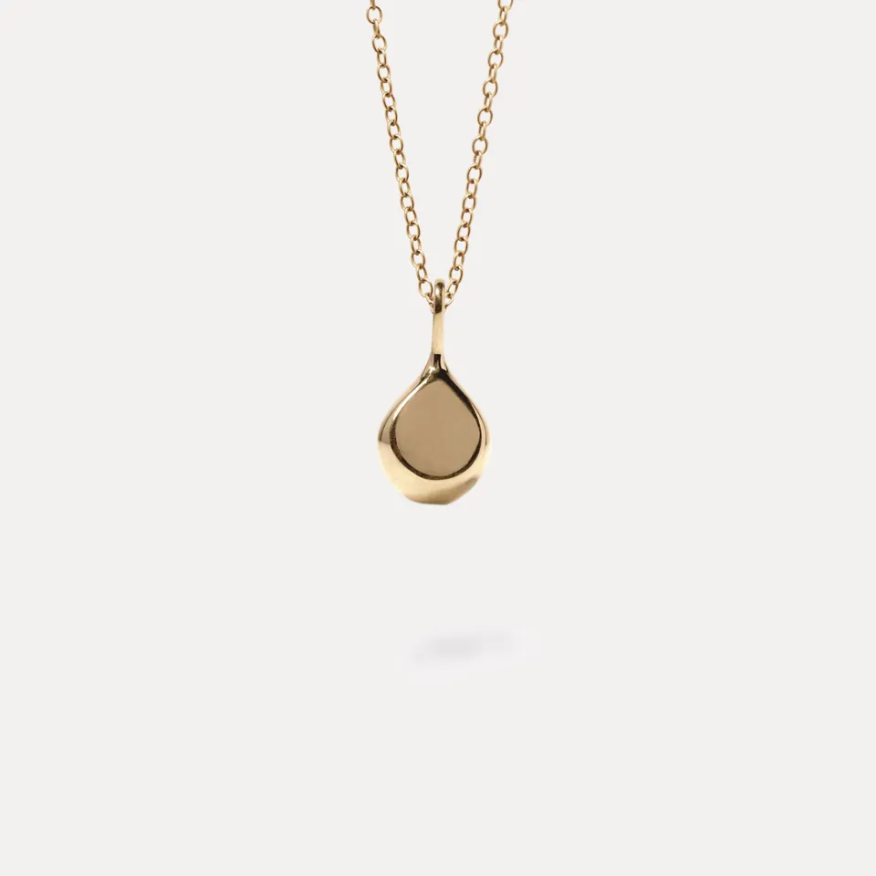 Stilnest Eden Cepa Kette 45cm 585 Gold Tropfen