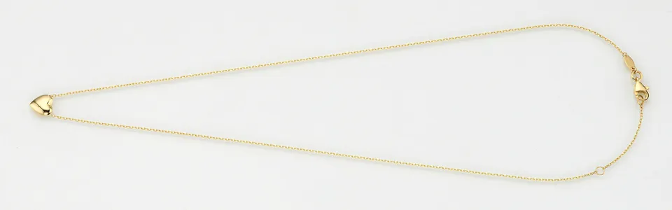 Eugen Rühle Anhänger 37.3632 Herzanhänger Gold 585 mit Kette 42 cm