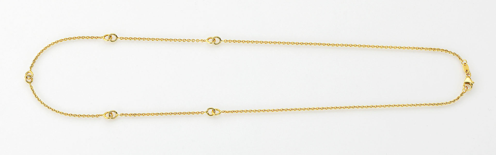 Eugen Rühle Colliers Ankerkette Collier 333 Gelbgold