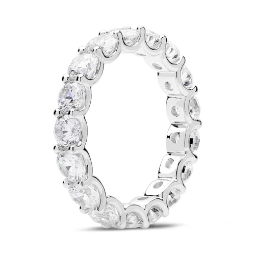 JEWLIX VR0164 Eternityring 925 Silber Zirkonia Vollbesatz