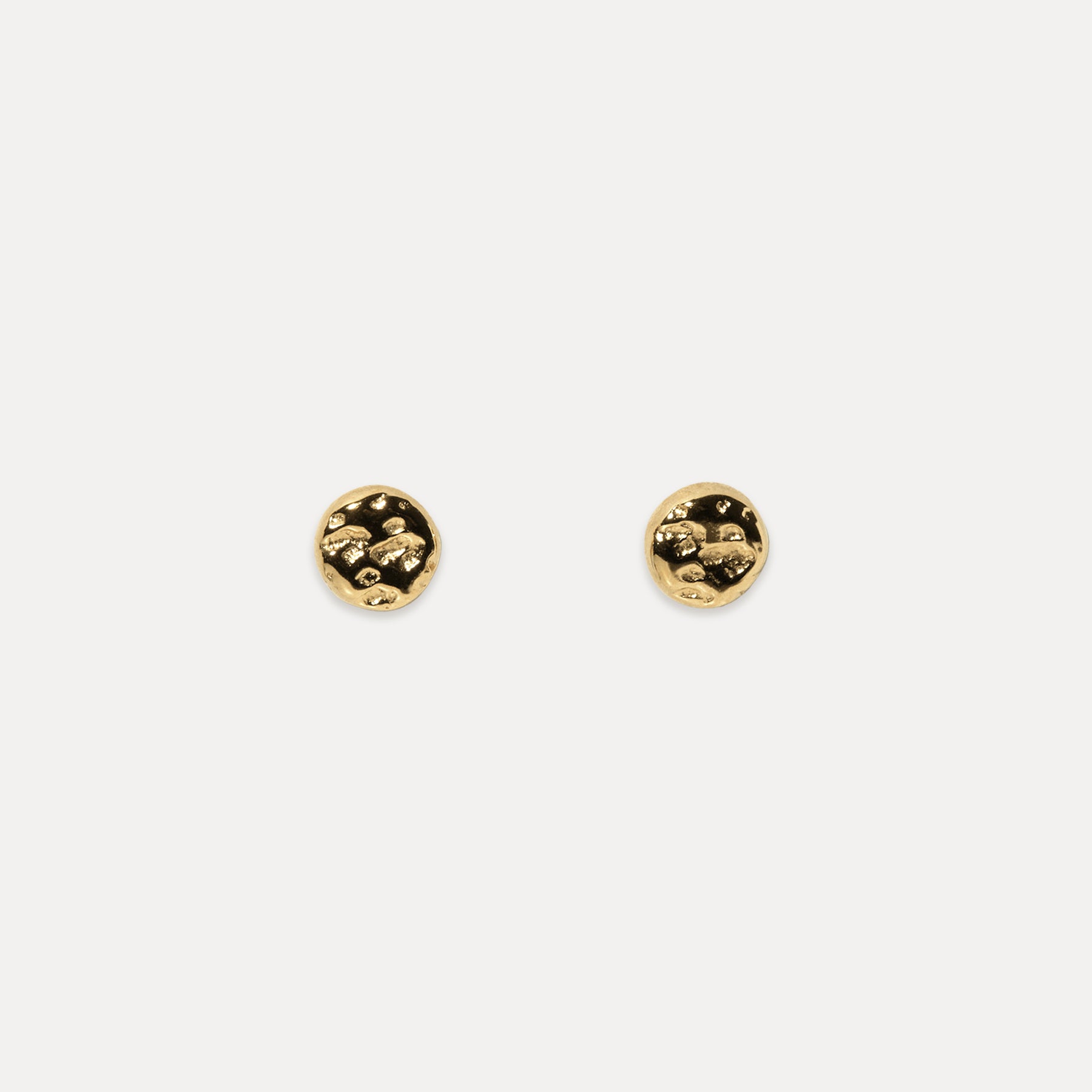 Stilnest Meadow Ohrstecker Gold Vermeil Silber 4 mm