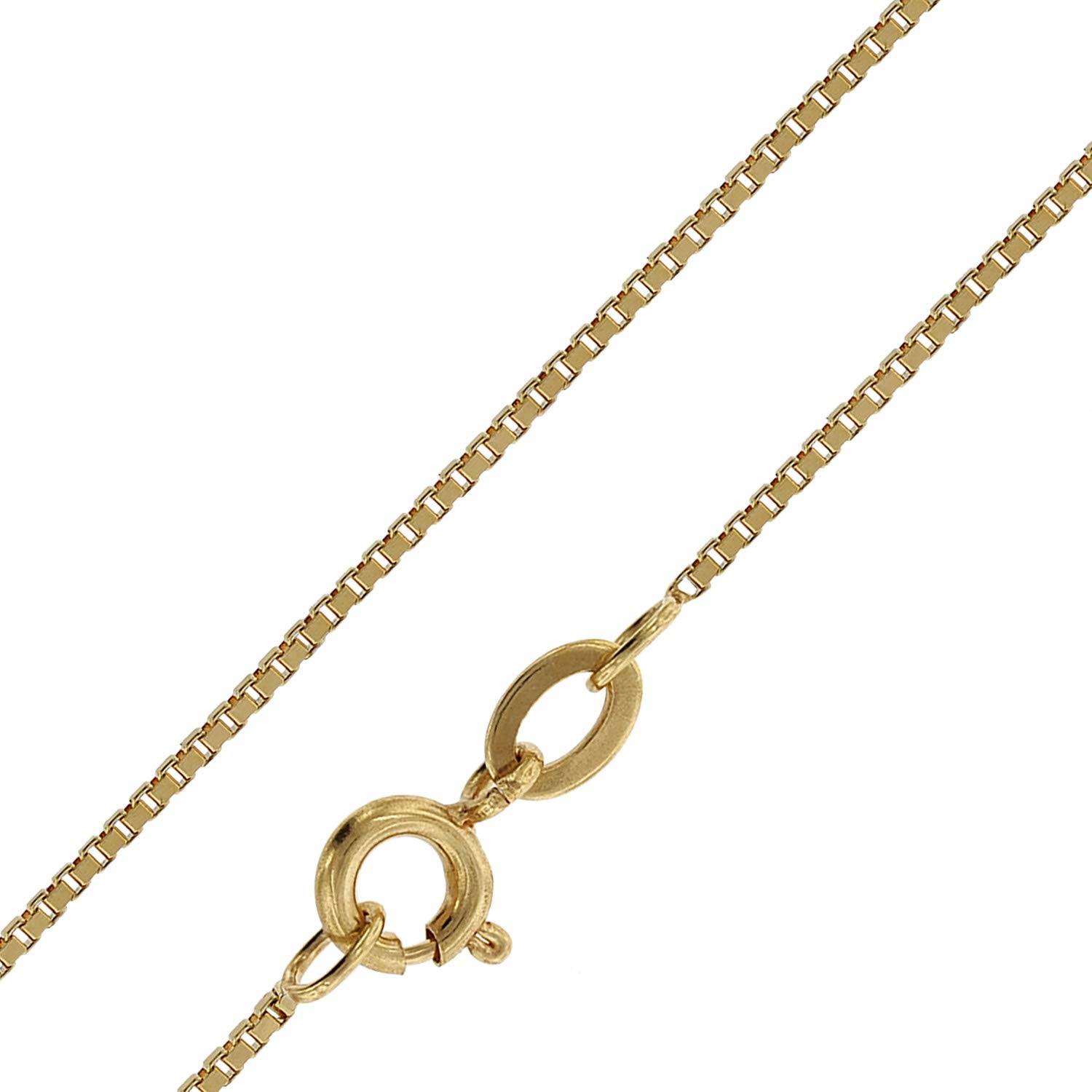 trendor Halsketten 75042 Gold Anhänger Zirkonia Kette 42 cm