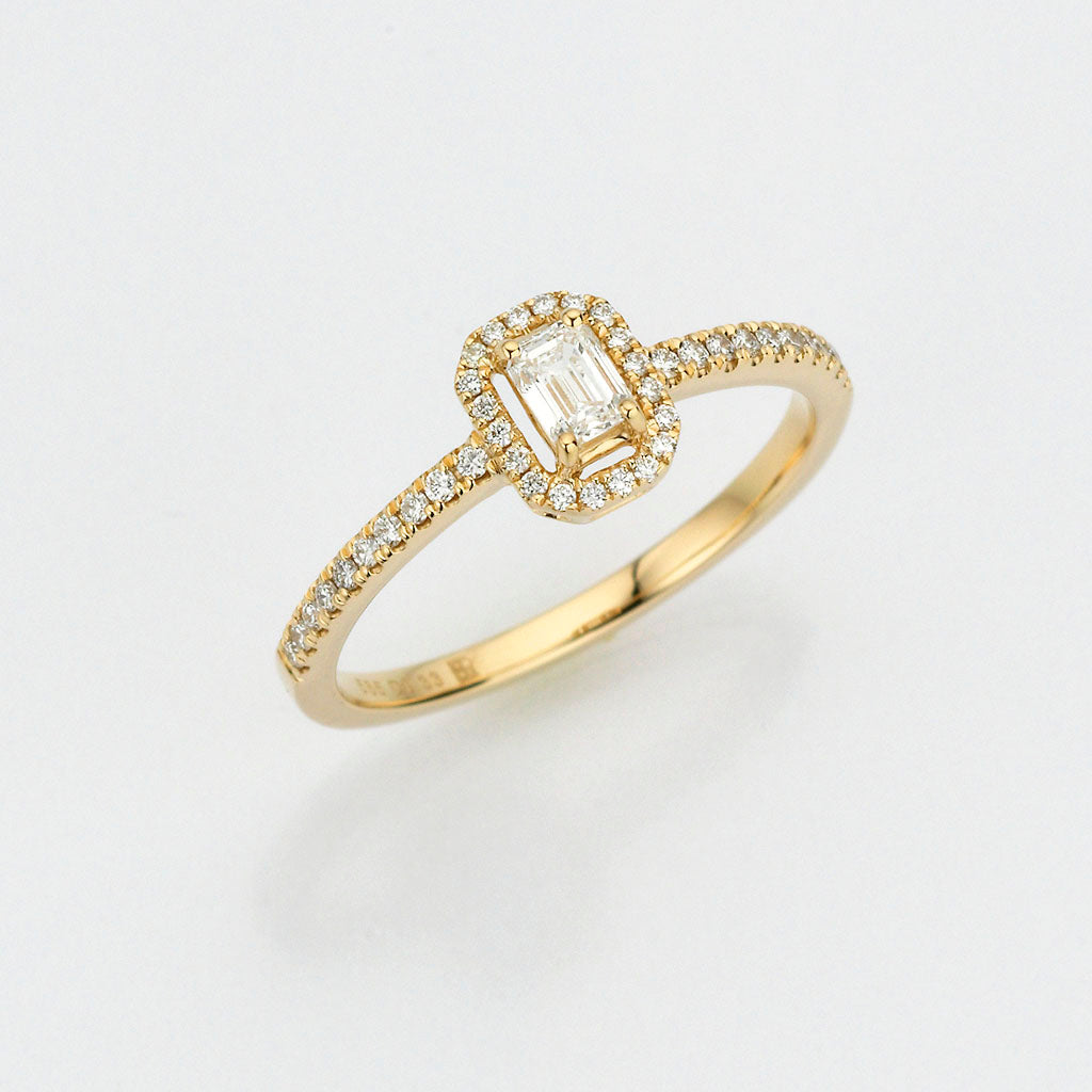 Eugen Rühle Ringe 88.7888 Brillantring 0,33ct 585 Gelbgold