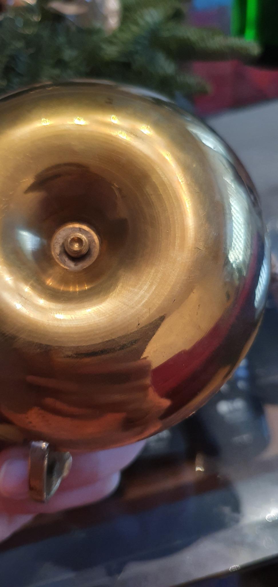 NKlaus Candle Holder Öllampe Messing Gold groß