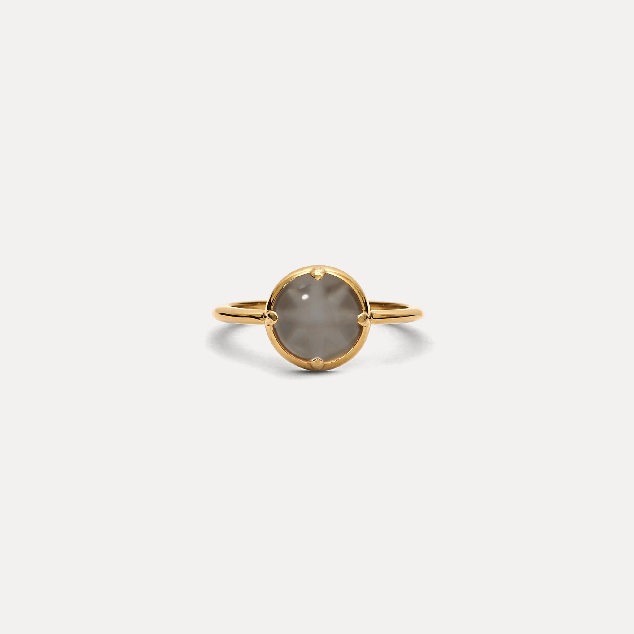 Stilnest Instants Balance Ring Mondstein 24k Gr.52