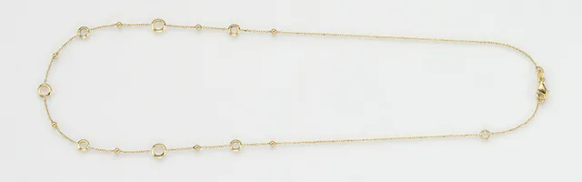 Eugen Rühle Colliers Collier mit Kugeln Halskette Gold 585