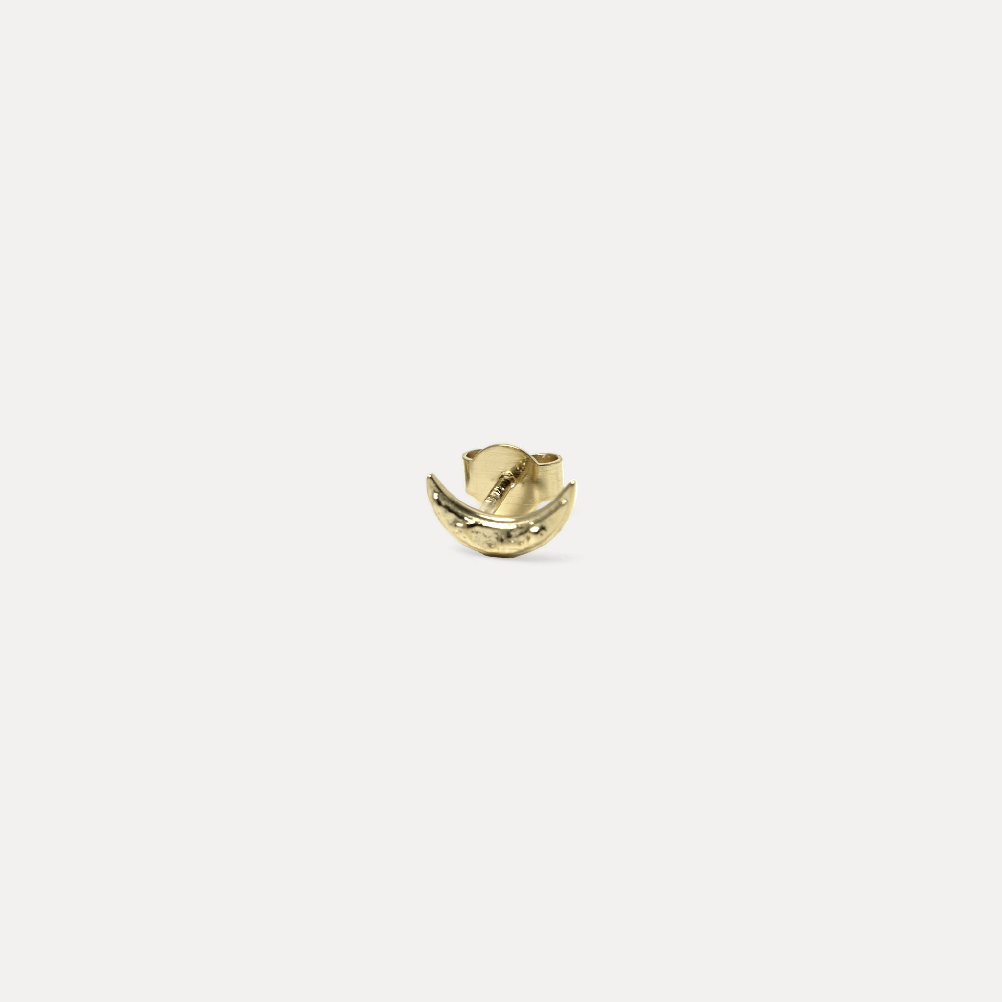 Stilnest Lunar Eclipse Ohrstecker Single 585 Gold Mond