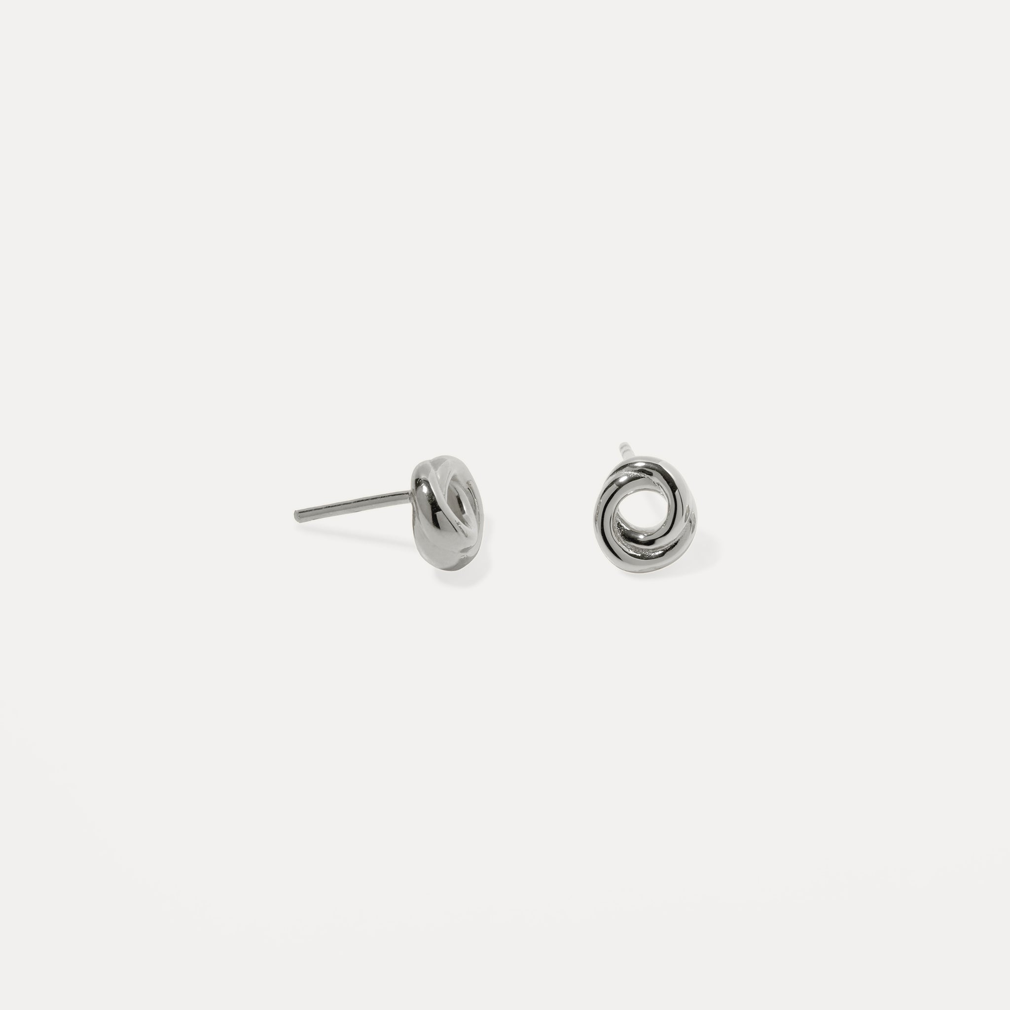 Stilnest Duo Small Ohrstecker 24k Gold Vermeil