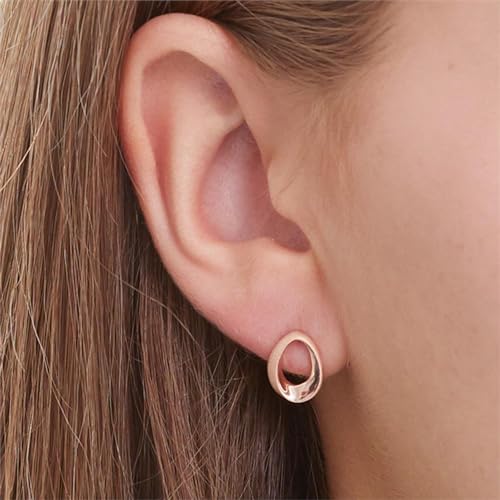 JEWLIX Ohrstecker SE0855 925er Silber Ohrstecker rosévergoldet