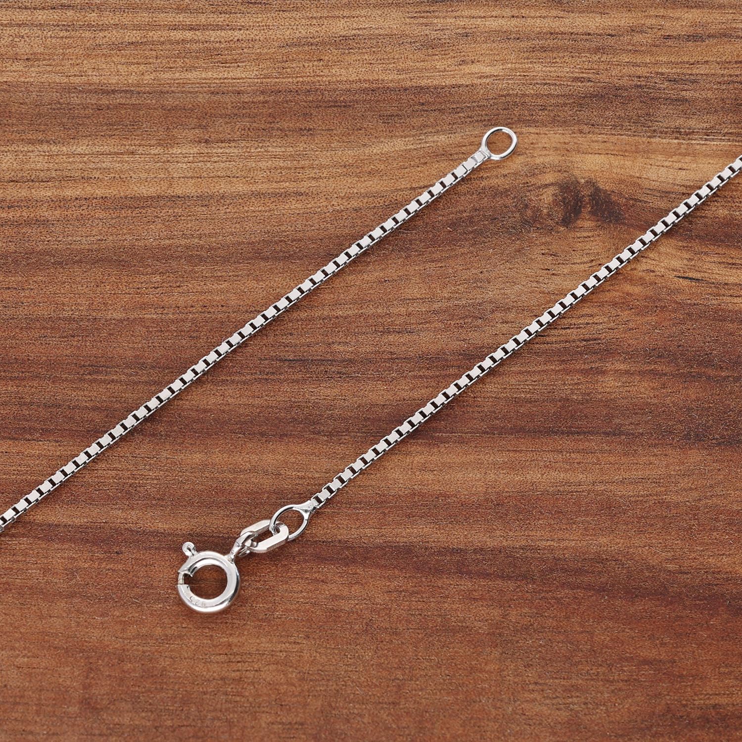 trendor Halsketten Venezianer Kette 1,2 mm Silber 50 cm
