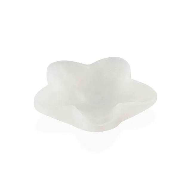 NKlaus Healing Crystals Selenit Stern-Schale 12,5cm matt