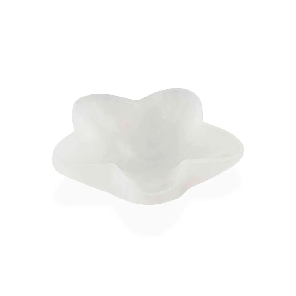 NKlaus Healing Crystals Selenit Stern-Schale 12,5cm matt