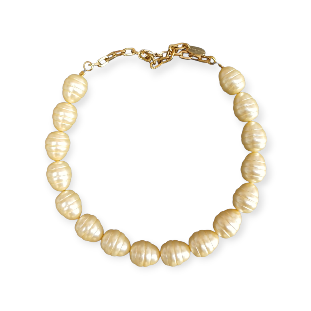 Alevá Bijoux Maiorca Paola Perlenkette Gold