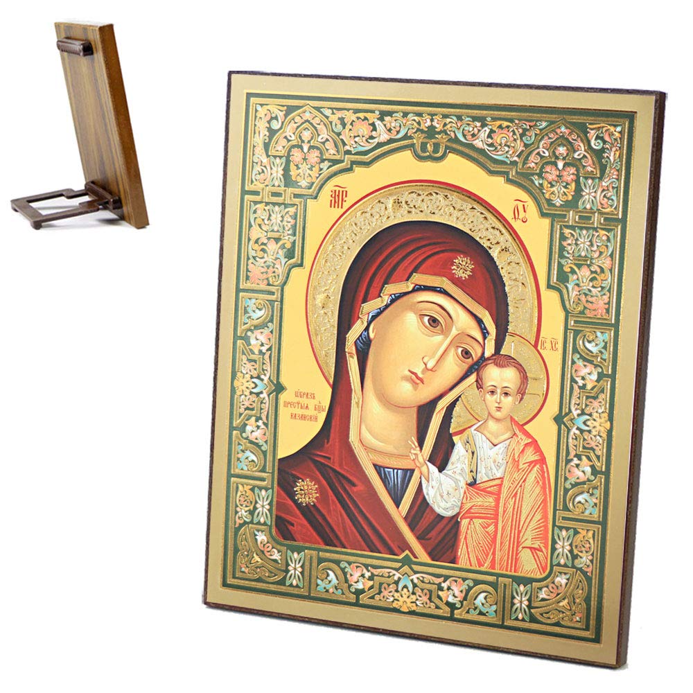 NKlaus Religious Icons Jesus Christus Pantokrator Ikone Holz 15x18