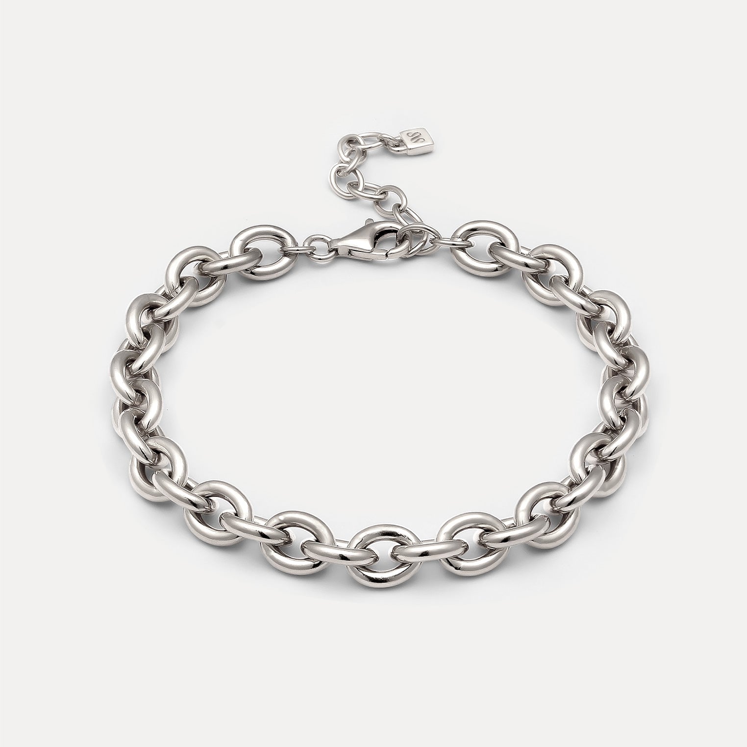 Stilnest Bold Chain Armband 24k Gold Vermeil Ankerkette