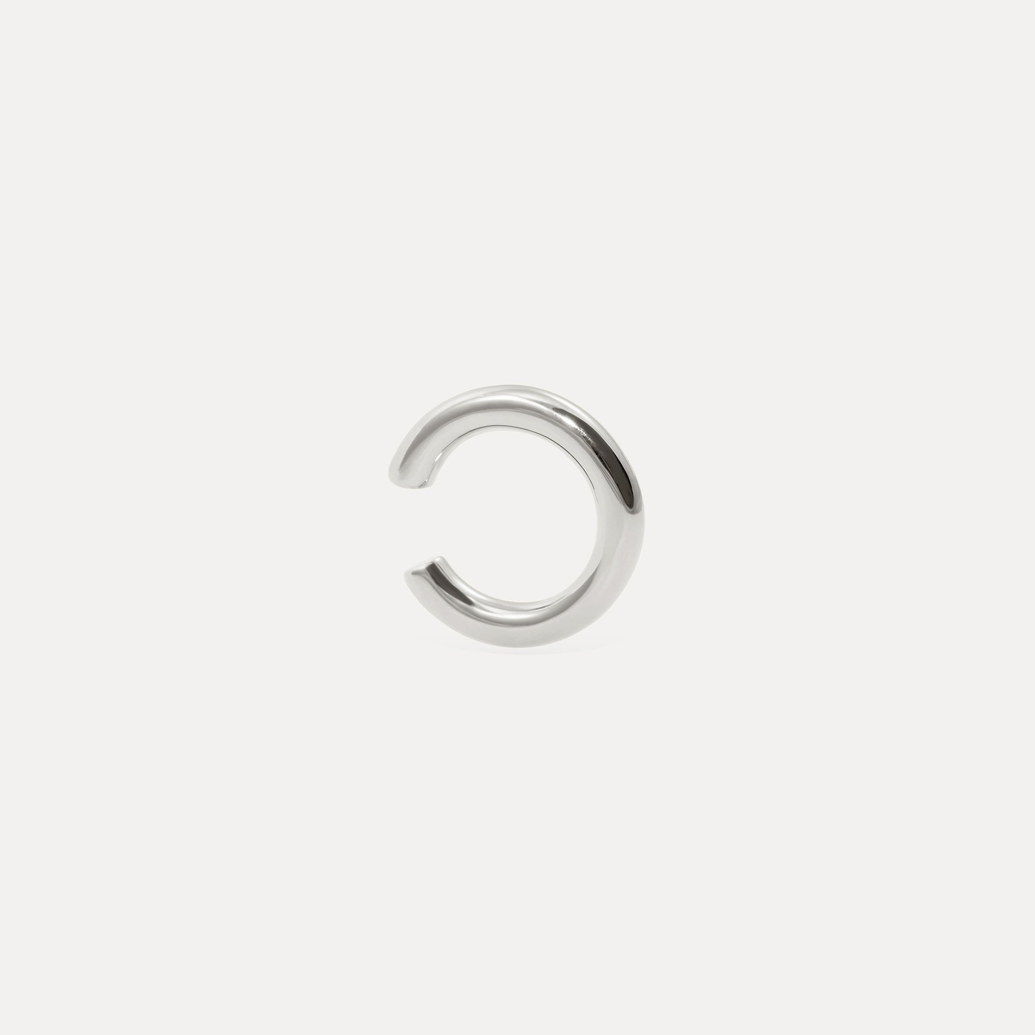 Stilnest Bold Revolve Ear Cuff Gold Vermeil Silber 11mm