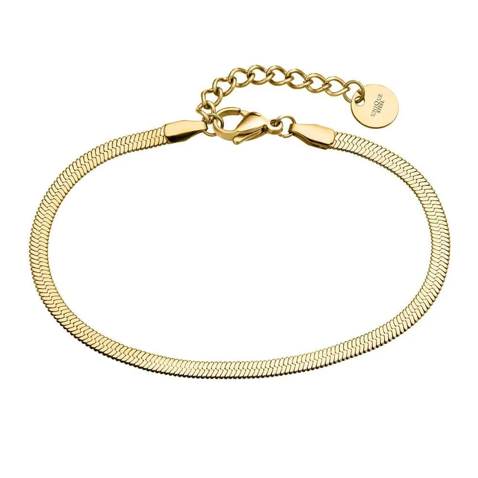JEWLIX ID-Armbänder Armband Damen vergoldeter Edelstahl