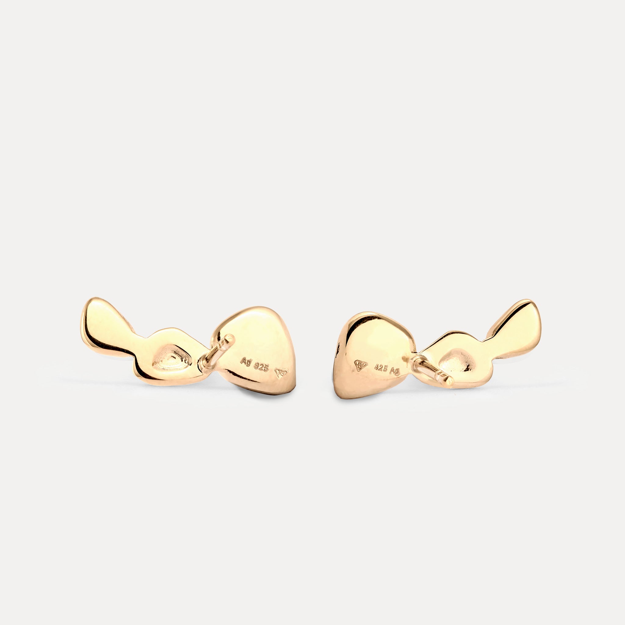 Stilnest Canyon Ear Climbers Ohrringe 585 Gold