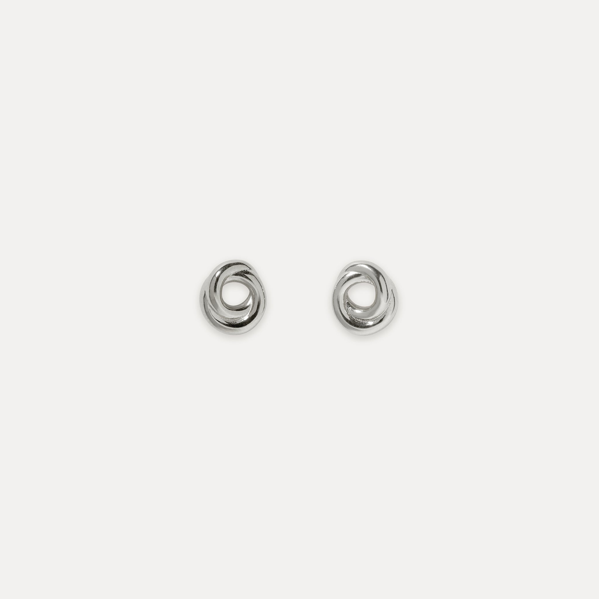 Stilnest Duo Small Ohrstecker 24k Gold Vermeil