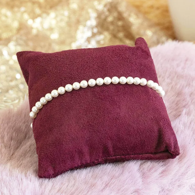 Joy by Corrine Smith Armband Perlen Stretch Silber Stapel