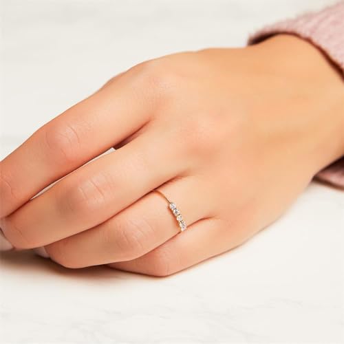 JEWLIX Damenring GR0213-9KG 375 Gold Zirkonia Größe 56 Ring