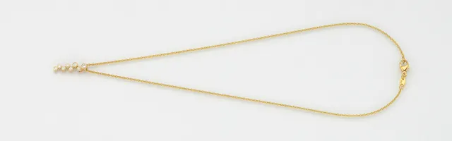 Eugen Rühle Anhänger 41.7887 Halskette Diamant 0,19ct Gelbgold