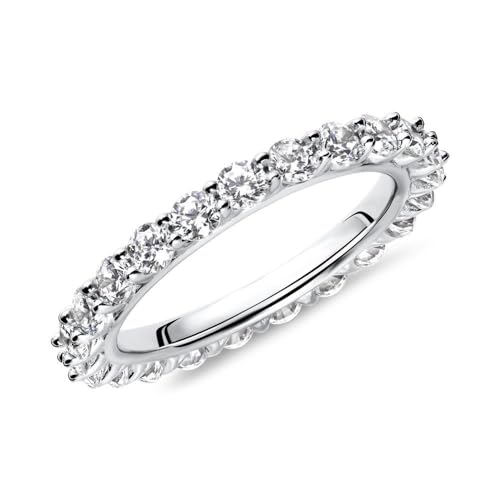 JEWLIX VR0038 Verlobungsring 925 Silber Zirkonia Gr.54