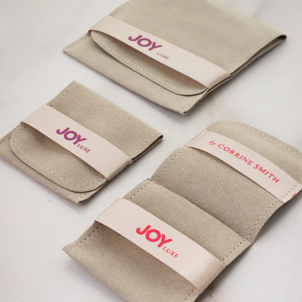 Joy by Corrine Smith JOY Positive Affirmation Armband Gold