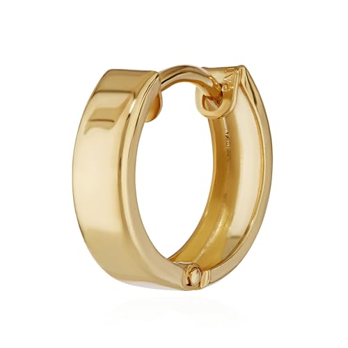 NKlaus JEWELLERY Klappcreole 585 Gold 12,4mm Einzel