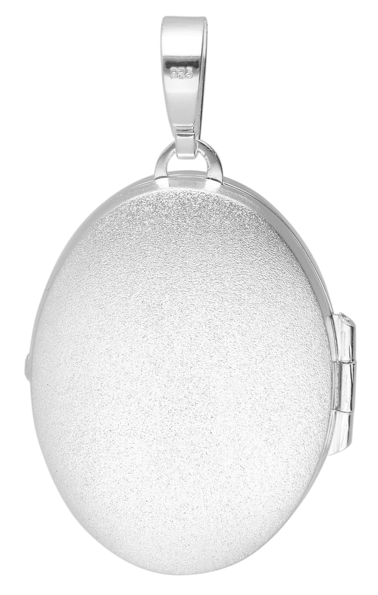 trendor 15536 Medaillon Halskette 925 Silber 60 cm