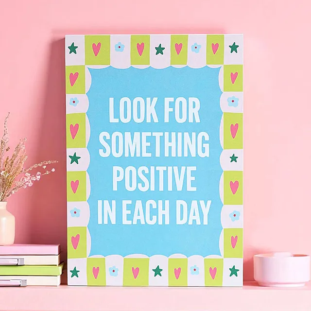 Joy by Corrine Smith Look Positive Kunstdruck A5 ungerahmt