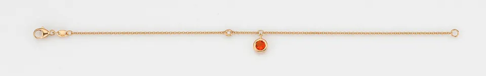 Eugen Rühle Armbänder 41.5108.151-100 Armband Feueropal 585 Gelbgold