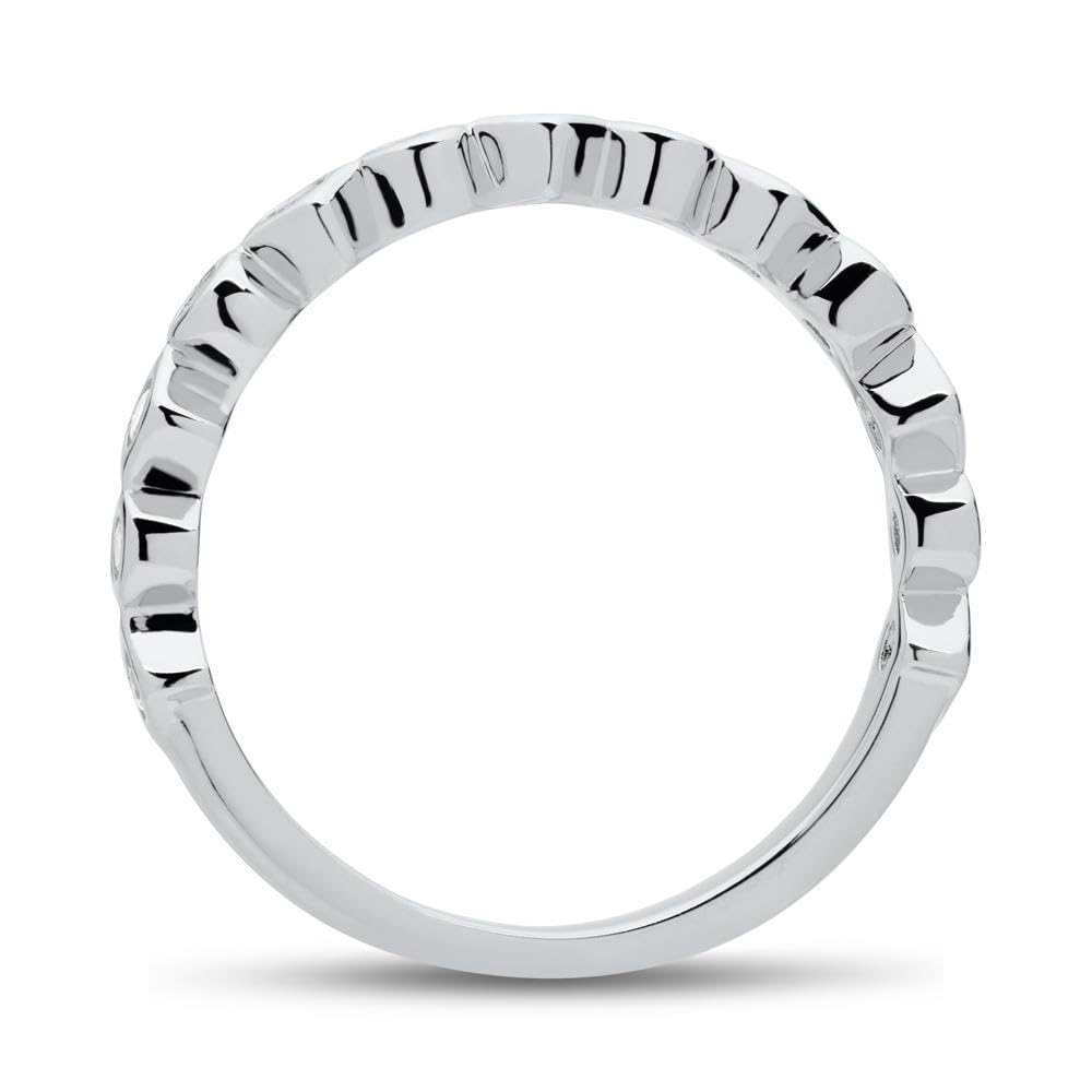 JEWLIX SR0419 Damenring 925er Silber Zirkonia Gr. 58