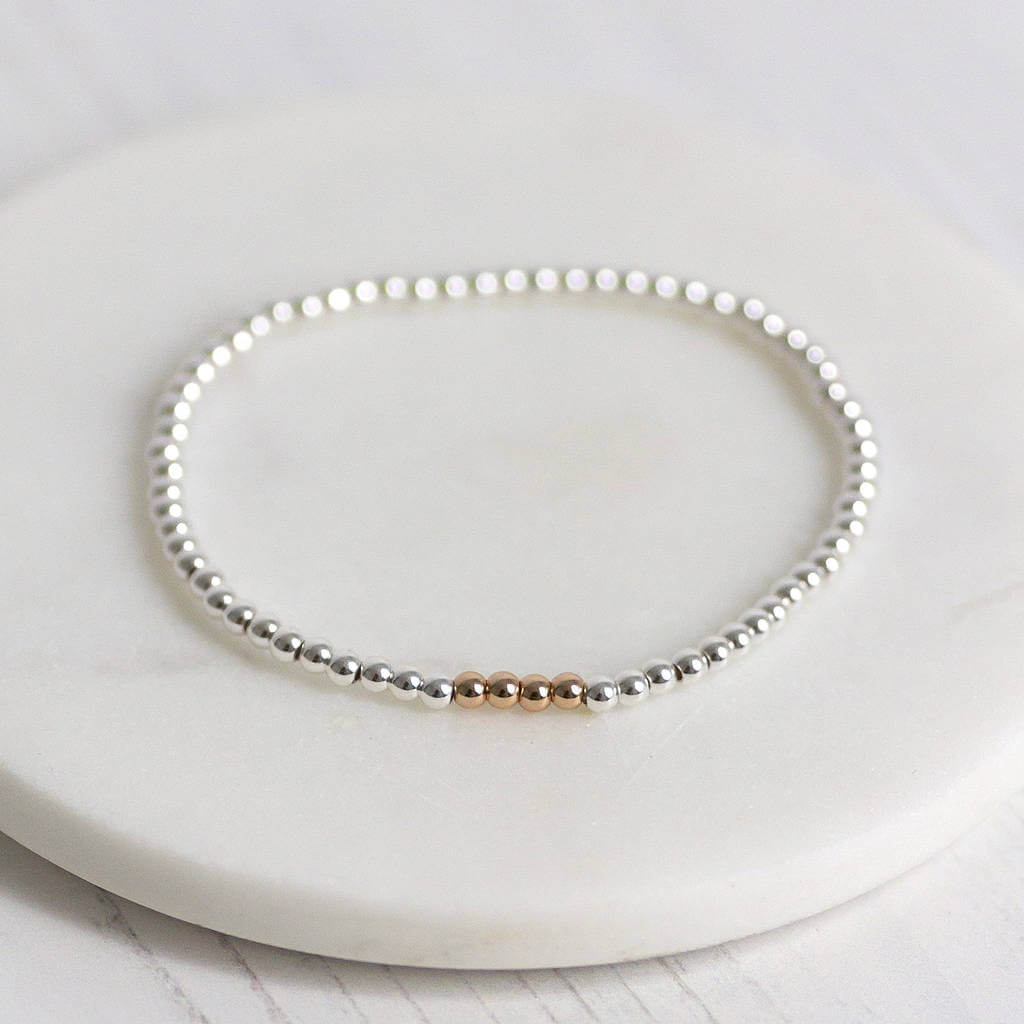 Joy by Corrine Smith 40th Birthday Armband Perlen