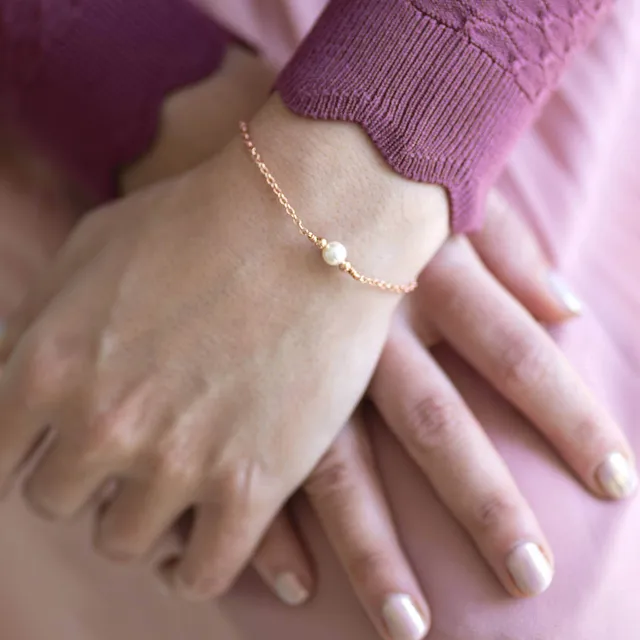 Joy by Corrine Smith Bracelets Swarovski Perlenarmband Gold