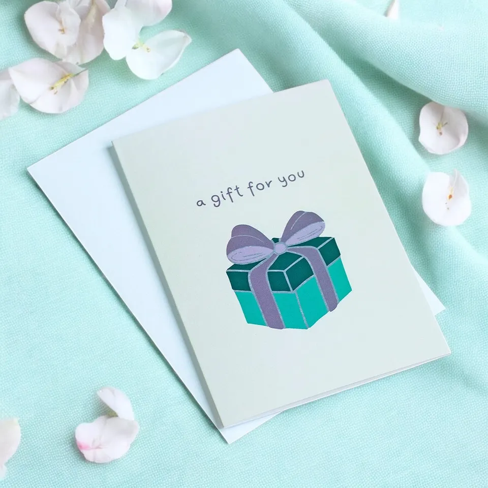 Joy by Corrine Smith Gift For You Grußkarte Present Box A6