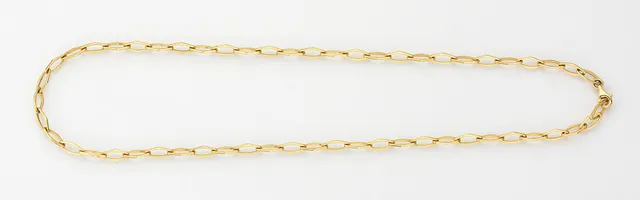 Eugen Rühle Fantasiekette Rauten 4,6mm 585 Gelbgold 45 cm