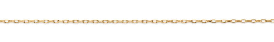 Eugen Rühle Ankerkette weit 2,2mm Halskette Meterware 590 Weißgold